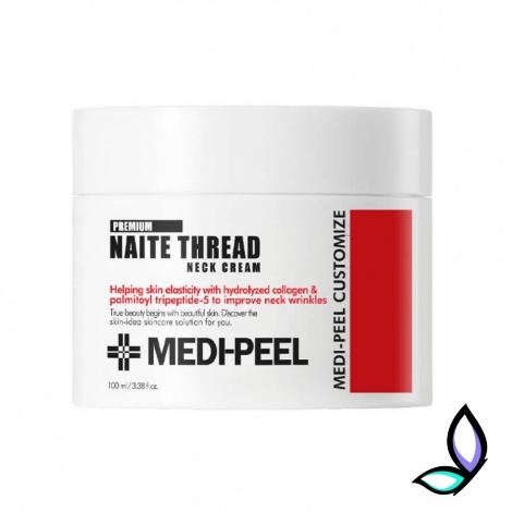 Ліфтинг-крем для шиї та декольте з пептидами та колагеном Medi-Peel Naite Thread Neck Cream 2.0