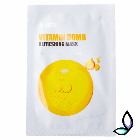 Тонізуюча тканинна маска Medi-Peel Vitamin Bomb Refreshing Mask - Фото