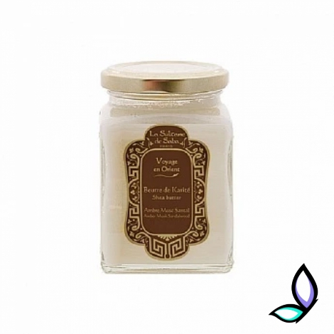 Масло каріте з ароматом амбри, мускусу і сандала La Sultane De Saba  Shea Butter Amber Musk Sandalwood