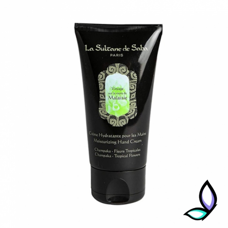 Крем для рук з ароматом тропічних квітів La Sultane De Saba Moisturizing Hand Cream Champaka Tropical Flowers - Фото