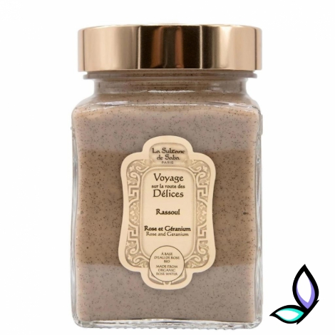 Рассул для обличчя, тіла і волосся La Sultane De Saba Rassoul Rose and Geranium - Фото