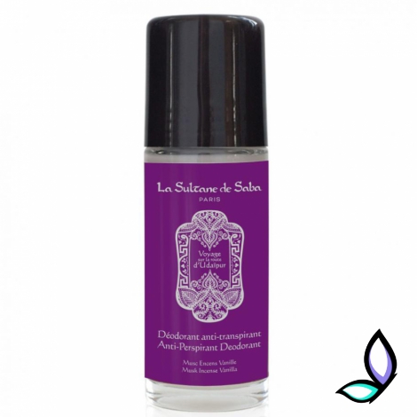 Дезодорант-антиперспірант з ароматом мускусу, ладану та ванілі La Sultane De Saba Anti-Perspirant Deodorant Musk Incense Vanilla Fragrance - Фото