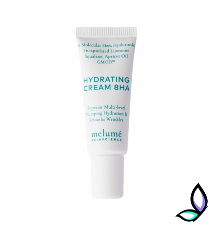 Зволожувальний крем з 8-ма видами гіалуронової кислоти Melume  Hydrating Cream 8HA 10 мл. - Фото
