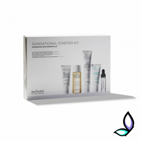 Набір з 5 мініатюрами "Знайомство" Melume Skinsational Starter Kit - Фото