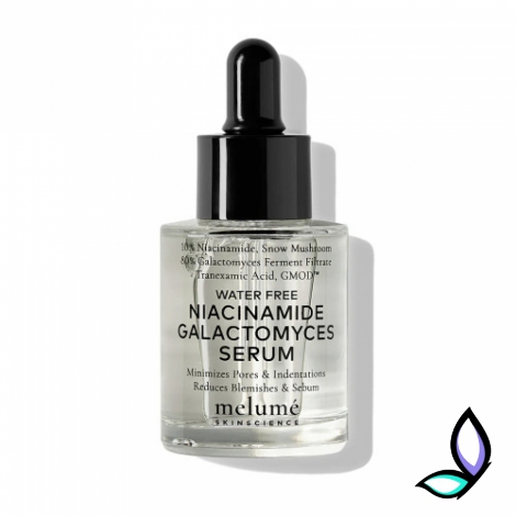 Сироватка з галактоміцетами і ніацинамідом на безводній основі Melume Waterfree Galactomyces Niacinamide Serum 30 мл. - Фото