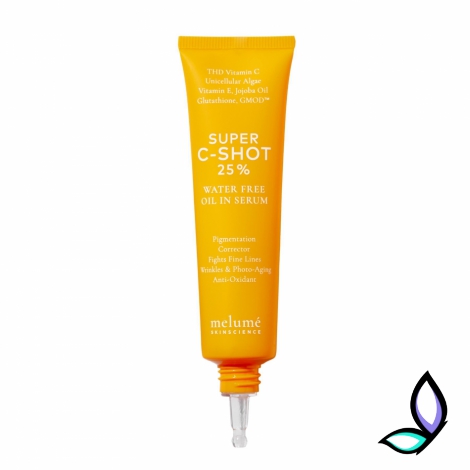 Антиоксидантна сироватка з 25% вітаміну С (THD) Melume Serum Super C-Shot 25% - Фото