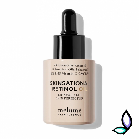 Олія для обличчя з 2% ретиноїду і 5% вітаміну С THD Melume Skinsational Retinol Oil - Фото