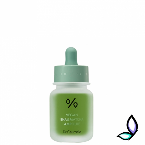 Ампульна сироватка з BHA кислотою та екстрактом чаю Матча Dr.Ceuracle Vegan BHA & Matcha Ampoule