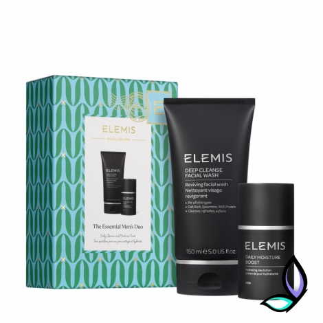 Дует для чоловіків "Очищення та зволоження обличчя" Elemis The Essential Men’s Duo - Фото