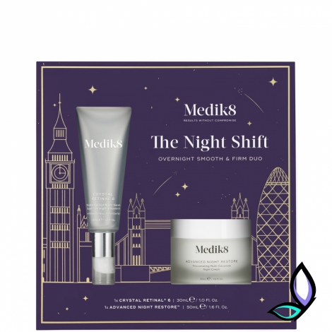 Лімітований новорічний набір Medik8 The Night Shift Duo Kit