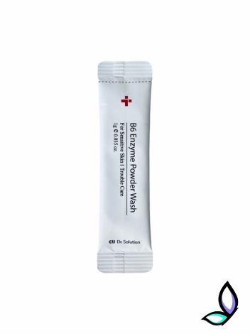 Ензимна пудра з піридоксином та каламіном CU Skin Dr.Solution B6 Enzyme Powder Wash Sachet 1 г. - Фото