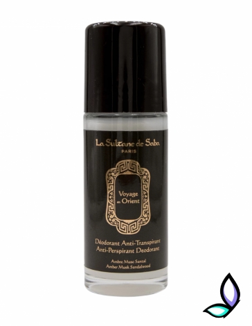 Дезодорант-антиперспірант "Амбра, мускус та сандал" La Sultane De Saba Anti-Perspirant Deodorant Amber Musk Sandalwood Fragrance - Фото