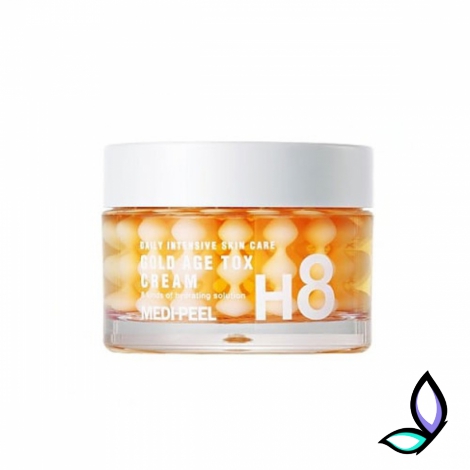 Антивіковий капсульний крем із екстрактом золотого шовкопряда Medi-Peel Gold Age Tox Cream - Фото