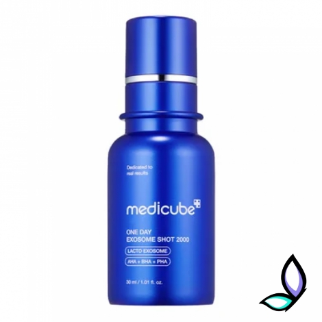 Сироватка з екзосомами та спікулами для звуження пор Medicube One Day Exosome Shot Pore Ampoule 2000 - Фото