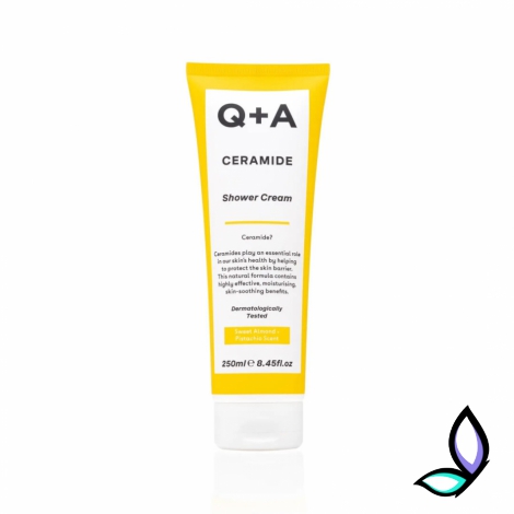 Крем для душу з керамідами Q+A Ceramide Shower Cream - Фото