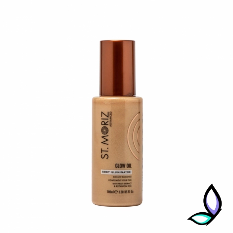 Зволожуюча олія з шимером St.Moriz Advanced Glow Oil Body Illuminator - Фото