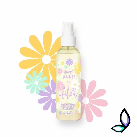 Спрей для тіла з шиммером Bilou Happy Summer - Фото