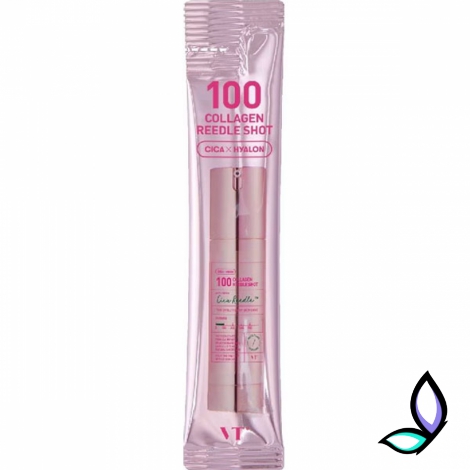 Серум-бустер з мікроголками та колагеном VT Cosmetics Collagen Reedle Shot 100 2 мл. - Фото