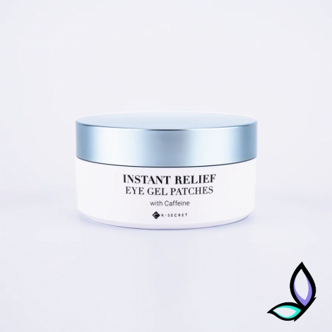 Патчі під очі проти набряків з кофеїном K-Secret Instant Relief Eye Gel Patches Caffeine - Фото