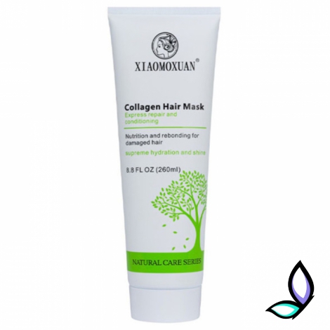Відновлювальна маска з колагеном Xiaomoxuan Natural Care Series Collagen Hair Mask 260 ml. - Фото