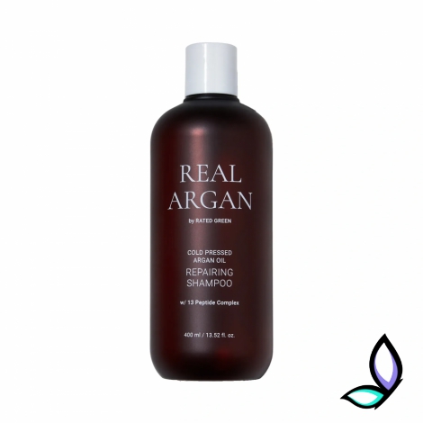 Відновлюючий шампунь з аргановою олією Rated Green Real Argan Repairing Shampoо - Фото