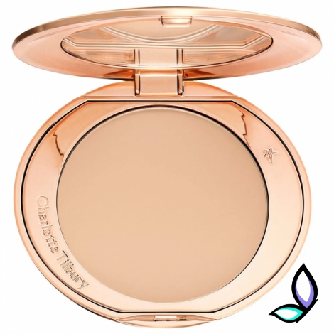Компактна пудра Charlotte Tilbury Airbrush Flawless Finish Skin-Perfecting Micro-Powder (відтінок 02 medium) - Фото