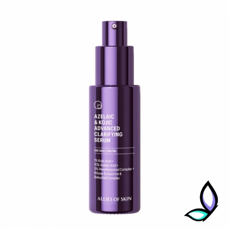 Сироватка освітлююча з азелаїновою кислотою Allies of Skin Azelaic & Kojic Advanced Clarifying Serum