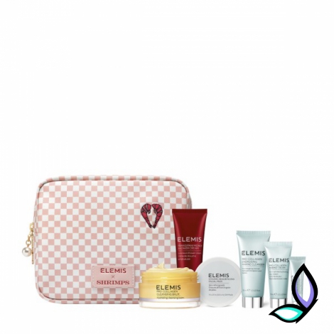 Колекція бестселерів у дизайнерській тревел косметичці для Неї Elemis Kit: Shrimps Travel Icons Collection - Фото