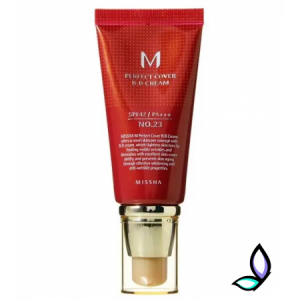 ВВ-крем з бездоганним покриттям Missha M Perfect Cover BB cream SPF42 №23 Natural Beige