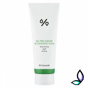 Гель-пінка для вмивання з екстрактом чайного дерева Dr.Ceuracle Tea Tree Purifine 30 Cleansing Foam