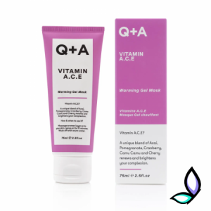 Мультивітамінна маска для обличчя Q+A Vitamin A.C.E. Warming Gel Mask