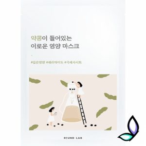 Поживна тканинна маска з екстрактом чорних соєвих бобів Round Lab Soybean Nourishing Mask Sheet