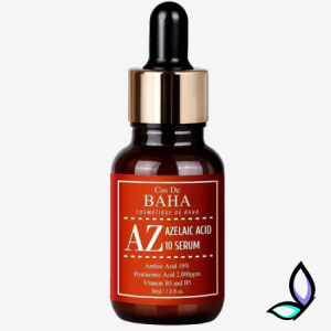 Сироватка з азелаїновою кислотою проти акне та куперозу Cos De Baha Azelaic Acid 10% Serum