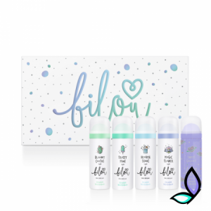 Подарунковий набір з 5 міні-пінок для душу Bilou Dreamy Rainbow Set