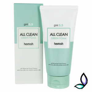 Очищувальна пінка для вмивання  Heimish All Clean Green Foam pH 5.5
