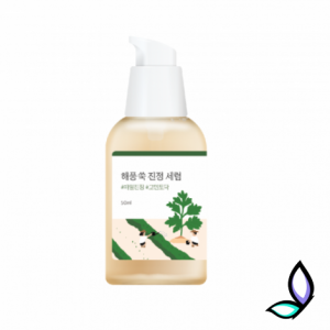 Заспокійлива сироватка з морським полином Round Lab Mugwort Calming Serum