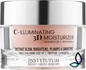 Зволожувальний крем з ефектом сяяння Instytutum C-Illuminating 3D Moisturizer 50 мл.