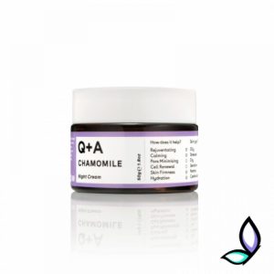 Нічний крем для обличчя Q+A Chamomile Calming Night Cream