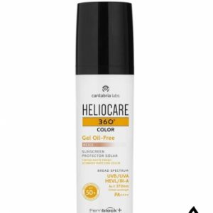 Сонцезахисний гель з тональним  світлим відтінком Cantabria Labs Heliocare 360 Color Gel Oil-Free Sunscreen SPF 50+ Pearl 50 мл.