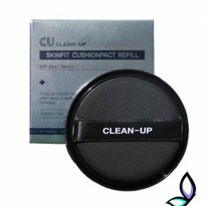 Інноваційний кушон зі змінним блоком  SPF50+ PA+++ (Тон 21) CU Skin   Clean-Up Skinfit Cushion Pact