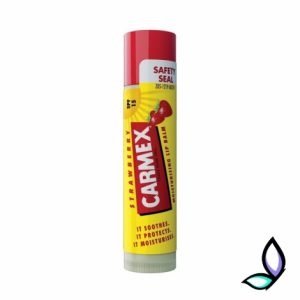 Стік для губ зі смаком полуниці Carmex Click Stick Strawberry SPF 15