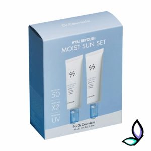 Набір зволожуючих сонцезахисних кремів  Dr.Ceuracle Hyal Reyouth Moist Sun Duo Set SPF 50+/PA++++