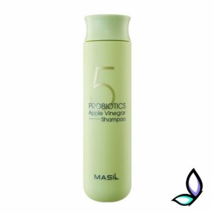 М'який  бессульфатний шампунь з проботікамі і яблучним оцтом MASIL 5 Probiotics Apple Vinegar Shampoo 300 мл.