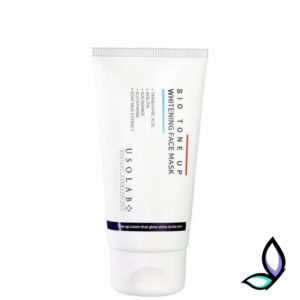 Маска для освітлення та сяяння шкіри обличчя USOLAB Bio Tone Up Whitening Face Mask