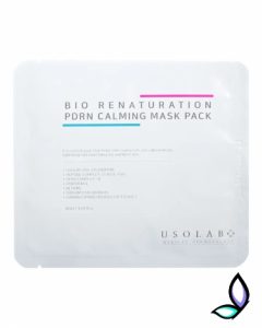 Заспокійлива тканева маска для обличчя USOLAB PDRN Calming Mask Pack
